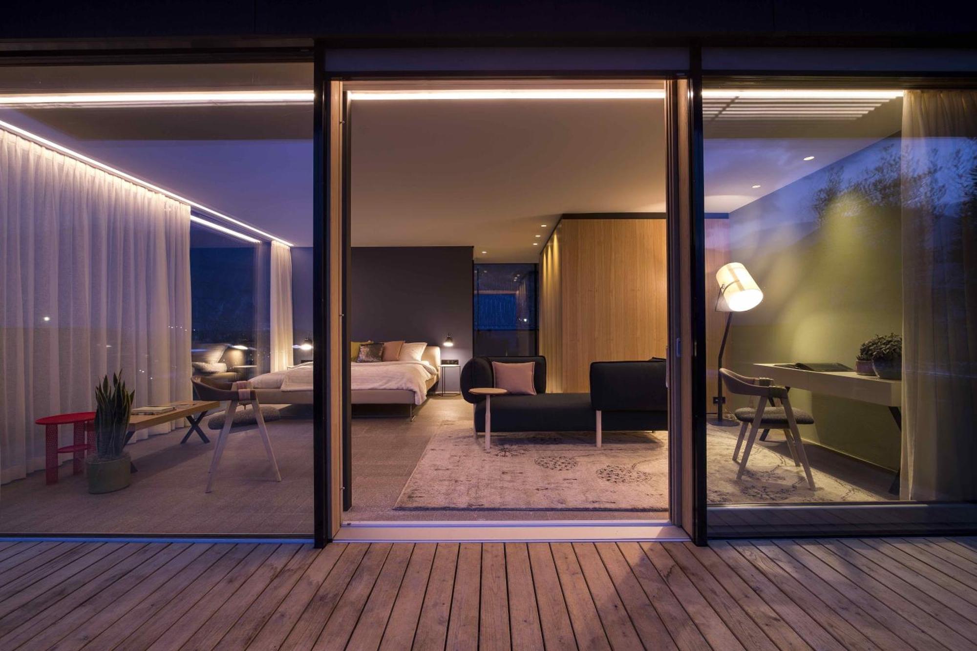 Deluxe Penthouse mit Hydromassage-Wanne